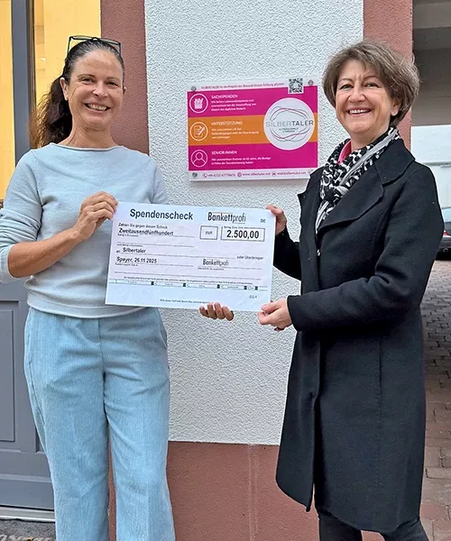 Spendenübergabe Bankettprofi 2025